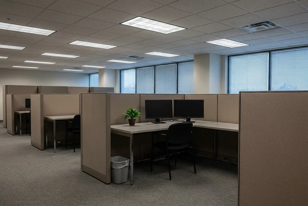 Office workstations.
